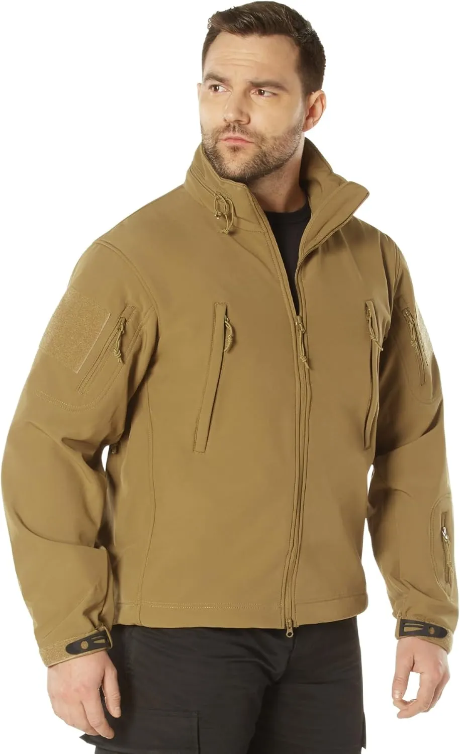 - Unbeatable Weather Defense and Tactical Versatility Rothco Special establishment fleet Ops Soft Shell Jacket 