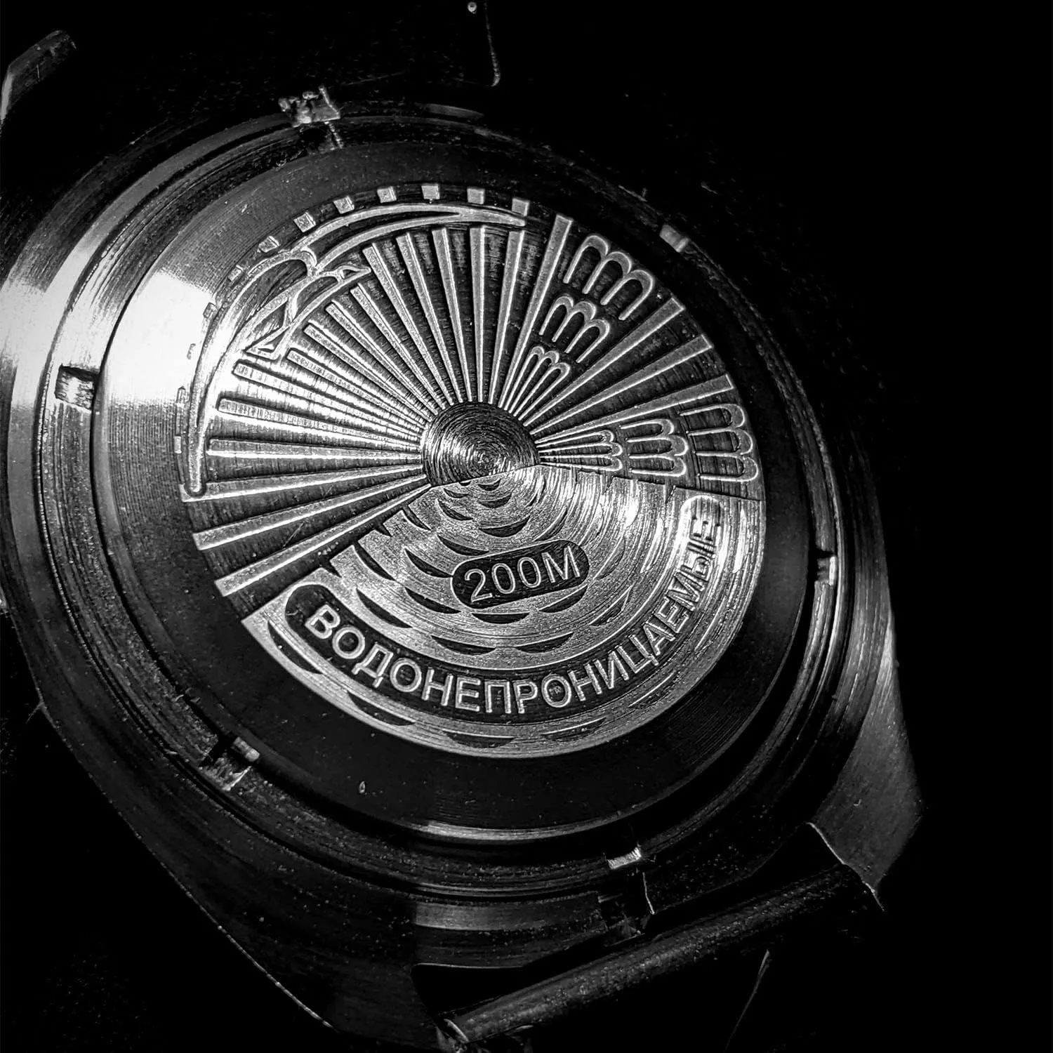 | WR 200 m | Fashion | Business | Casual web ghost confuse ingenious Men's Watches | Model 020712 VOSTOK | Komandirskie 02K Automatic Self-Winding Russian Military Diver Wrist Watch 