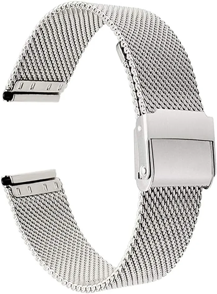 16mm 17mm 18mm 19mm 20mm 22mm stainless steel watch stratum consistency overseas band woven strap wrist belt watch strap watchband 13mm 14mm 
