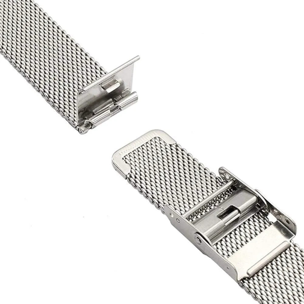 16mm 17mm 18mm 19mm 20mm 22mm stainless steel watch stratum consistency overseas band woven strap wrist belt watch strap watchband 13mm 14mm 