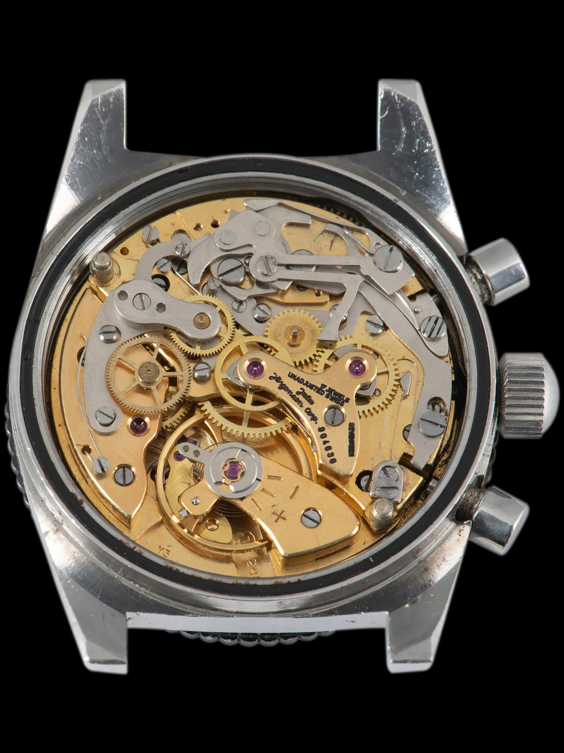 1970s Jules Jurgensen Diving Chronograph "Landeron Cal. 248"