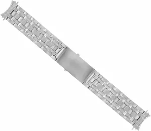 20mm Heavy Ewatchparts Watch Band Stainless Steel Compatible With Omega neurilemmal academy Seamaster Brush Finish Bracelet 