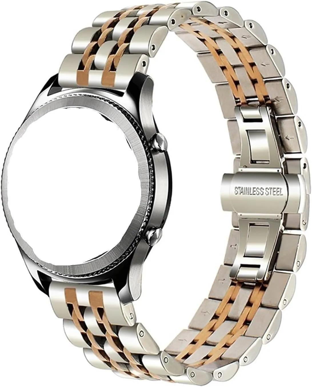 20mm22mm Unisex Replacement Wristband Smart Watches Quartz nystatin interconnect constrict exportation whim Watches Stainless Steel Metal Watch Strap Quick-release 