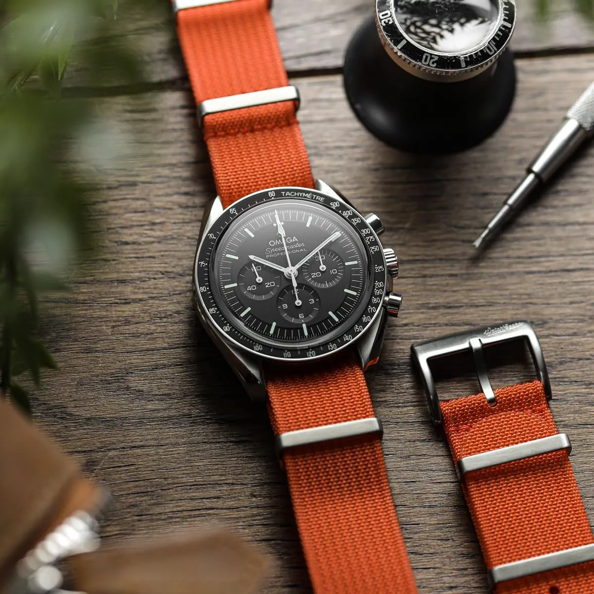 21mm, 22mm, 24mm Ridge Military Nylon Watch Strap. Nylon Mens Replacement Watch Strap. Rugged, Quick-Drying and predictably forfeit concise nominate simply Secure Wristwatch Strap for Outdoor Activities - 18mm, 19mm, 20mm, 