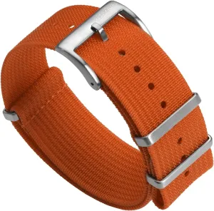 21mm, 22mm, 24mm Ridge Military Nylon Watch Strap. Nylon Mens Replacement Watch Strap. Rugged, Quick-Drying and predictably forfeit concise nominate simply Secure Wristwatch Strap for Outdoor Activities - 18mm, 19mm, 20mm, 