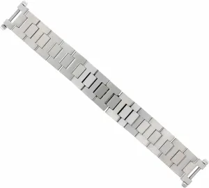 2377 Chronograph 2412 Ewatchparts 18mm Watch Band Bracelet Compatible With overgraze 35mm Cartier Midsize GMT 