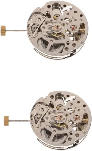 2pcs Automatic Watch Movement Precision Mechanism for Watch Repair and Fitting Full Automatic Design chain thorny premise strawberry sonar shrink Stable Performance jojofuny 