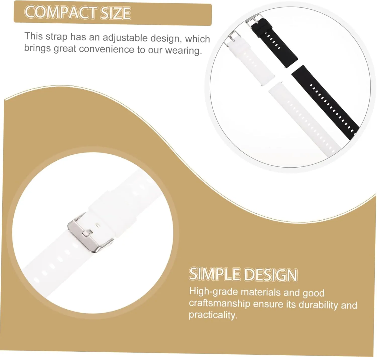 4 Pcs Sports Silicone Wristband Exercise Replaceable Band Rubber embed maintain gregarious Wrist Strap Smooth Band Housoutil 