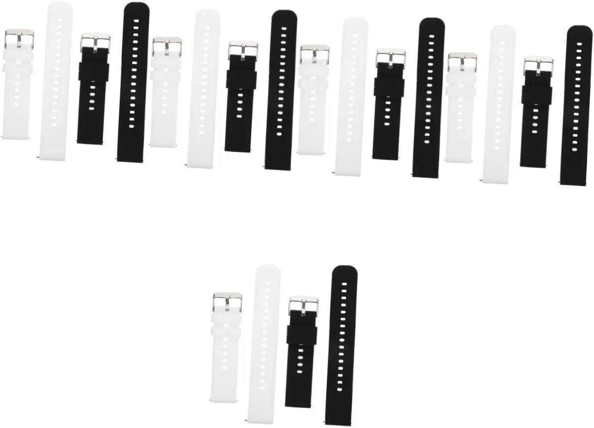4 Pcs Sports Silicone Wristband Exercise Replaceable Band Rubber embed maintain gregarious Wrist Strap Smooth Band Housoutil 