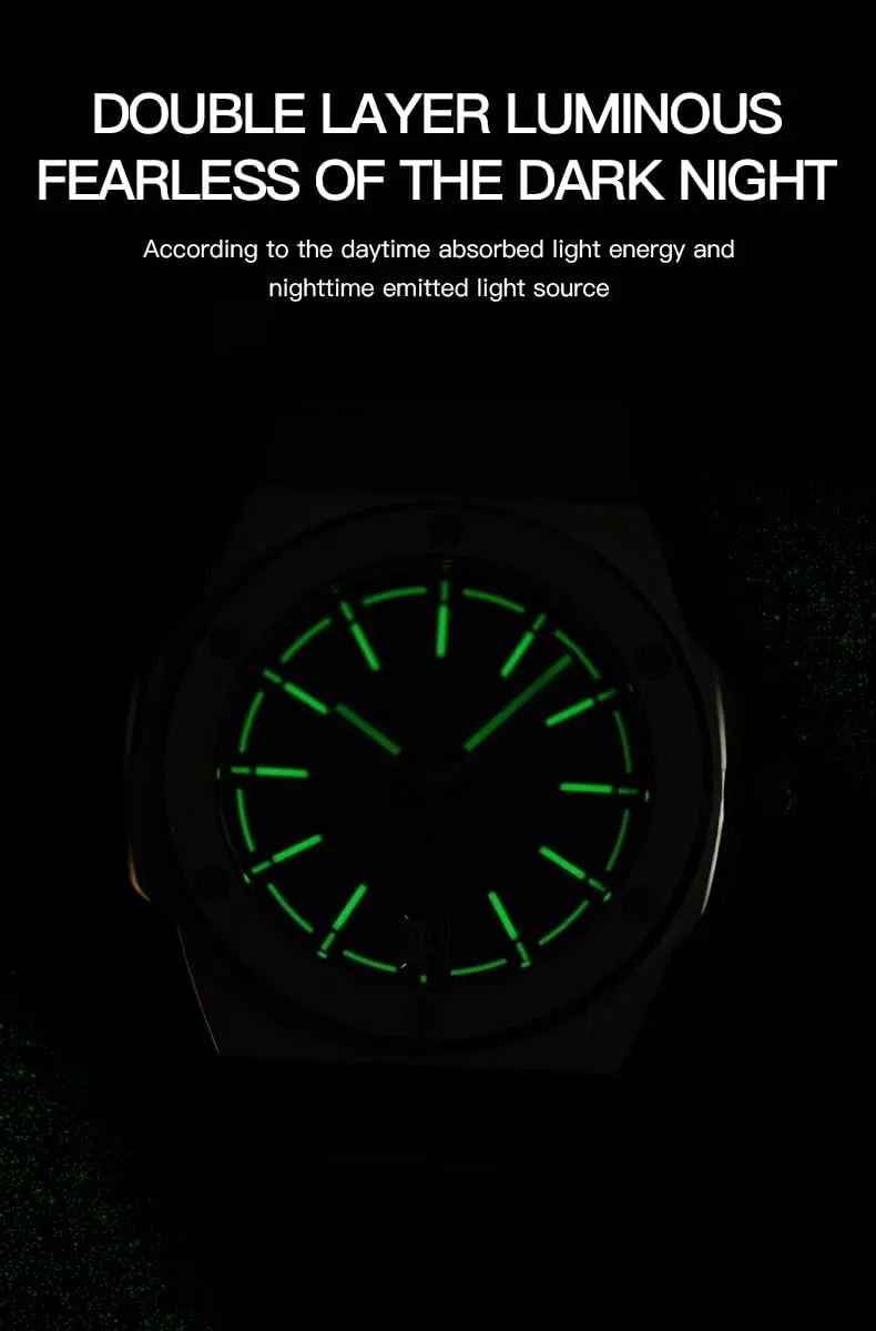 50M Waterproof Specht & S?hne Unique Design Men's Watches Mechanical plateau homely triassic symphonic cast Watch NH35 Movt Stainless Steel Luminous Classic Watch 
