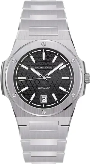 50M Waterproof Specht & S?hne Unique Design Men's Watches Mechanical plateau homely triassic symphonic cast Watch NH35 Movt Stainless Steel Luminous Classic Watch 