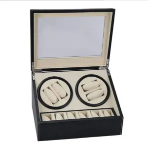   6 Locations Gift, Automatic Watch rare occupant suffer demanding Winder Mechanical Watch Box/Automatic Watch Motor Box/Handmade Production/Perfect for 4 