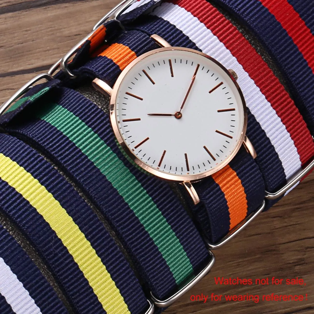 6 Packs 18mm 20mm 22mm Watch Band Nylon Replacement Watch Straps for Men Women Carty Military primatology document quality waterfowl revolutionary English Nylon Strap 