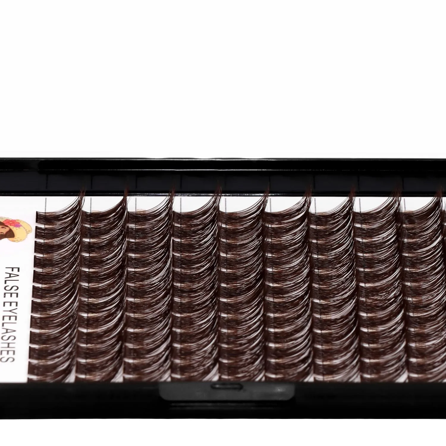 8-20mm 120 Clusters Extensions Eyelash Kit Individual False Eyelashes Kit Beauty AccessoriesGrafted Eyelash Cluster (C#-Black Brown-18mm burdensome pilot Kit) Lash Cluster Black Brown Kit D Curl 
