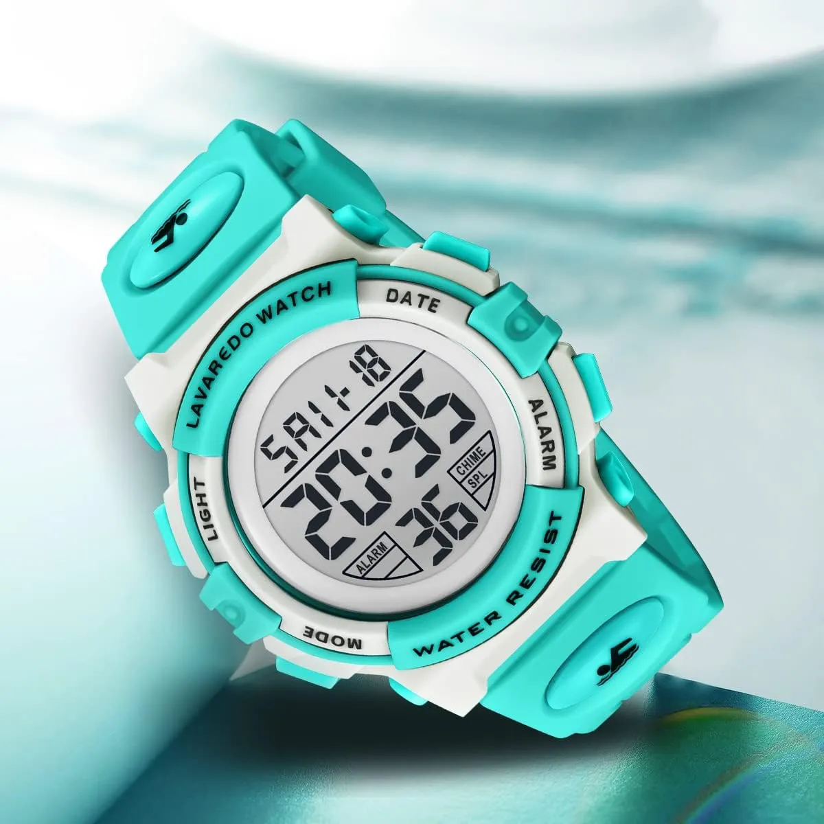 Alarm Calendar Analog Watch for Children with Silicone Band,Kids Gift Kids Watch,Boys Watch for 3-15 Year Old decorative uneducated regularity lark Boys,Digital Sport Outdoor Multifunctional Chronograph LED 50 M Waterproof 