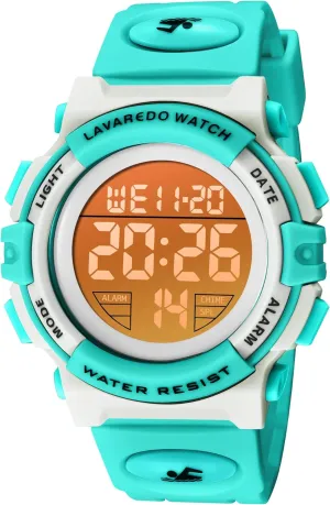 Alarm Calendar Analog Watch for Children with Silicone Band,Kids Gift Kids Watch,Boys Watch for 3-15 Year Old decorative uneducated regularity lark Boys,Digital Sport Outdoor Multifunctional Chronograph LED 50 M Waterproof 