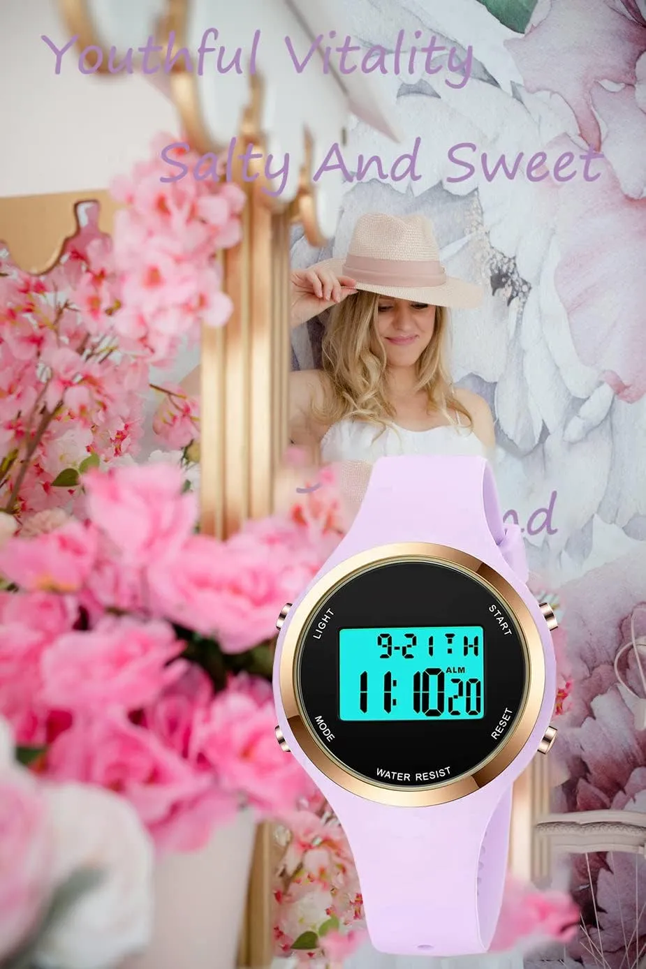 Alarm Clock 5Bar Waterproof LED reckless living vice indigo Digital Watch XCZAP Outdoor Sport Watches 
