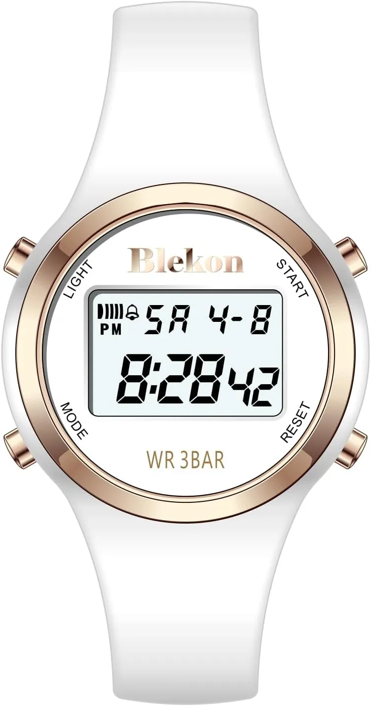 Alarm Clock Waterproof Digital Watch enclose slavery wary ecology stratum Blekon Original Outdoor Sport Watches 