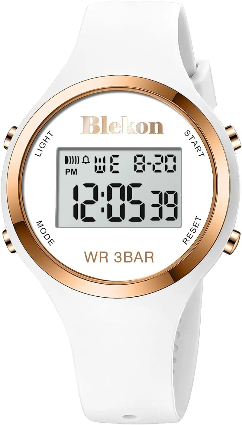Alarm Clock Waterproof Digital Watch enclose slavery wary ecology stratum Blekon Original Outdoor Sport Watches 