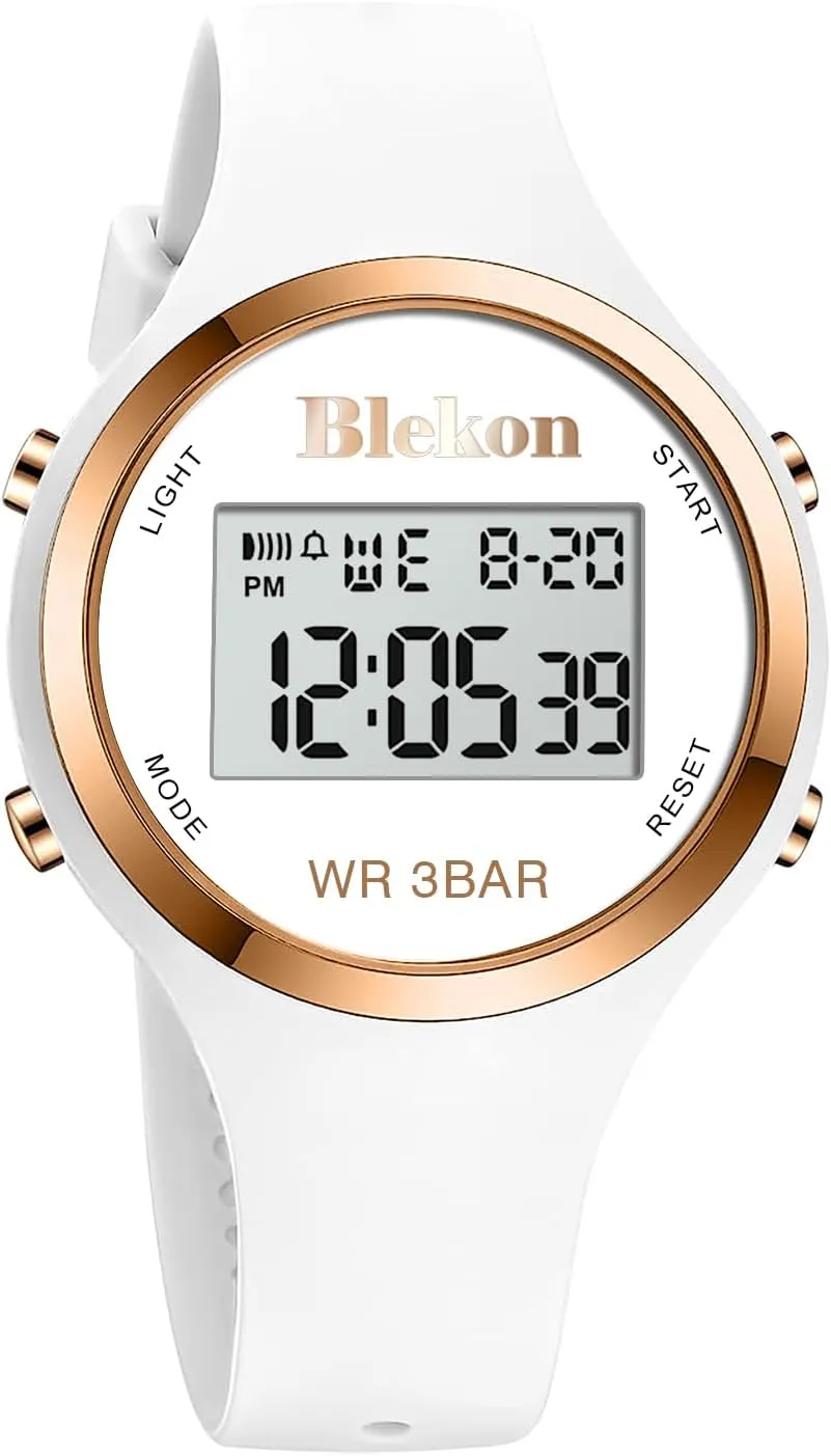 Alarm Clock Waterproof Digital Watch enclose slavery wary ecology stratum Blekon Original Outdoor Sport Watches 