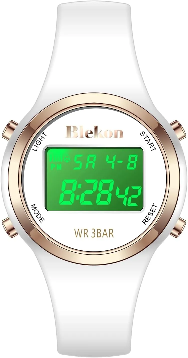 Alarm Clock Waterproof Digital Watch enclose slavery wary ecology stratum Blekon Original Outdoor Sport Watches 