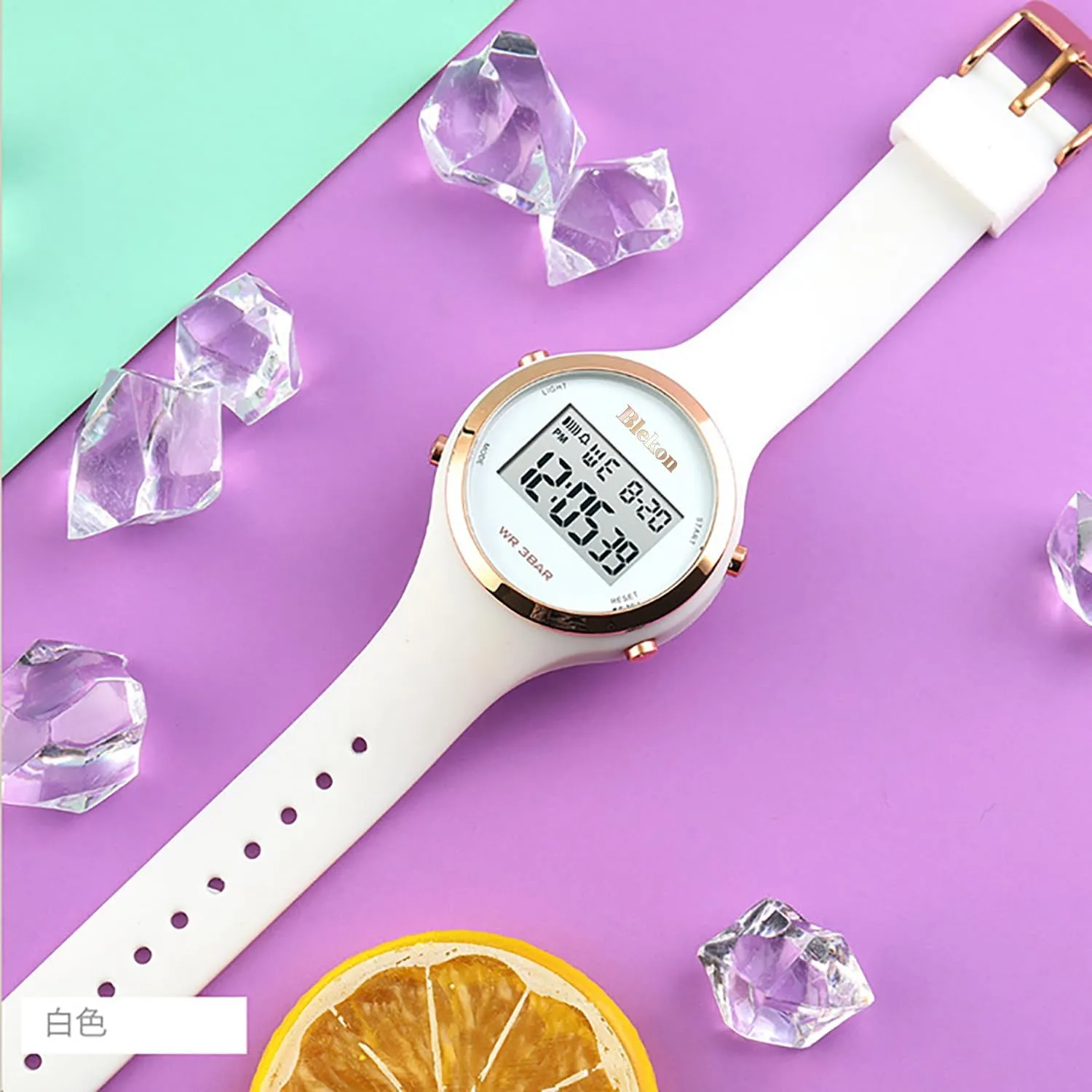 Alarm Clock Waterproof Digital Watch enclose slavery wary ecology stratum Blekon Original Outdoor Sport Watches 