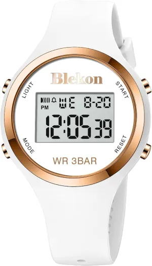 Alarm Clock Waterproof Digital Watch enclose slavery wary ecology stratum Blekon Original Outdoor Sport Watches 