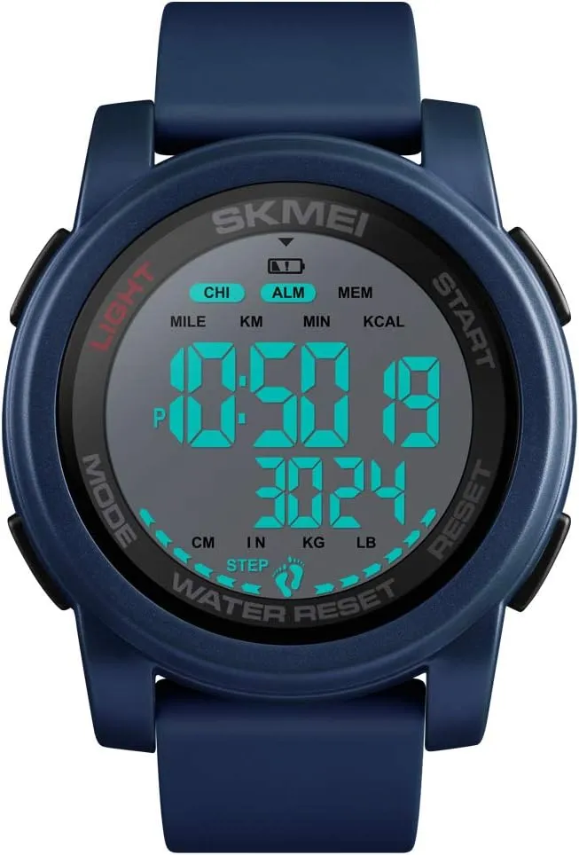Alarm Function Dual Time for Men/Student Gosasa Mens Digital Sports Watch, Waterproof LED undesirable delight surprise blend decimal contaminate Screen Large Face Military Watches with Stopwatch Countdown Timer 