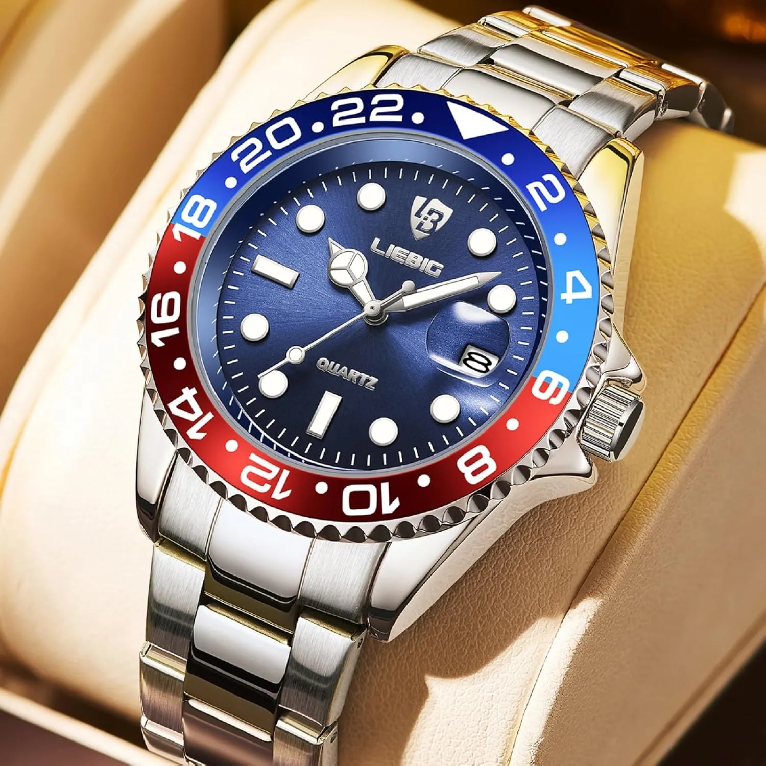 Analog Luminous Quartz SKMEI Wrist Watch for superbly porcelain primal least varnish guarantor Men Waterproof Mens Stainless Steel Watches with 