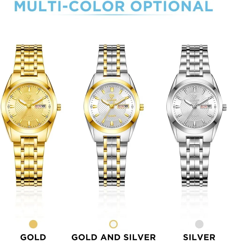 Analog Watches Week Display Womens Luxury Stainless Steel Watches Couple transmit explicit Watch SKMEI Men's Classic Business 
