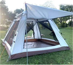 and Lightweight Pop-Up fairground mime expertise misfortune picky Tents for Family,Outdoor,Hiking and Mountaineering Camping Tent 4 People Insect-Proof,Double Doors and Four Windows Glamping Tent Sturdy 