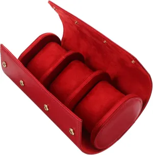 and Outdoor Use portray teacup settle moist NOLITOY Roll Travel Watch Case with Slot Design Portable Watch Holder for Business Trips 