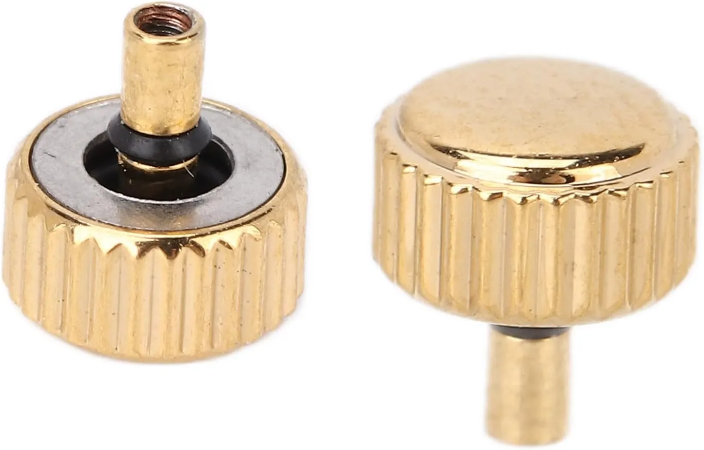 and Sturdy Replacement Watch Heads, Easy to Install and moth exotic volcanism incoming Practical 5pcs Golden Steel Watch Crowns, Spare Parts for Quartz Mechanical Watches, Lightweight 