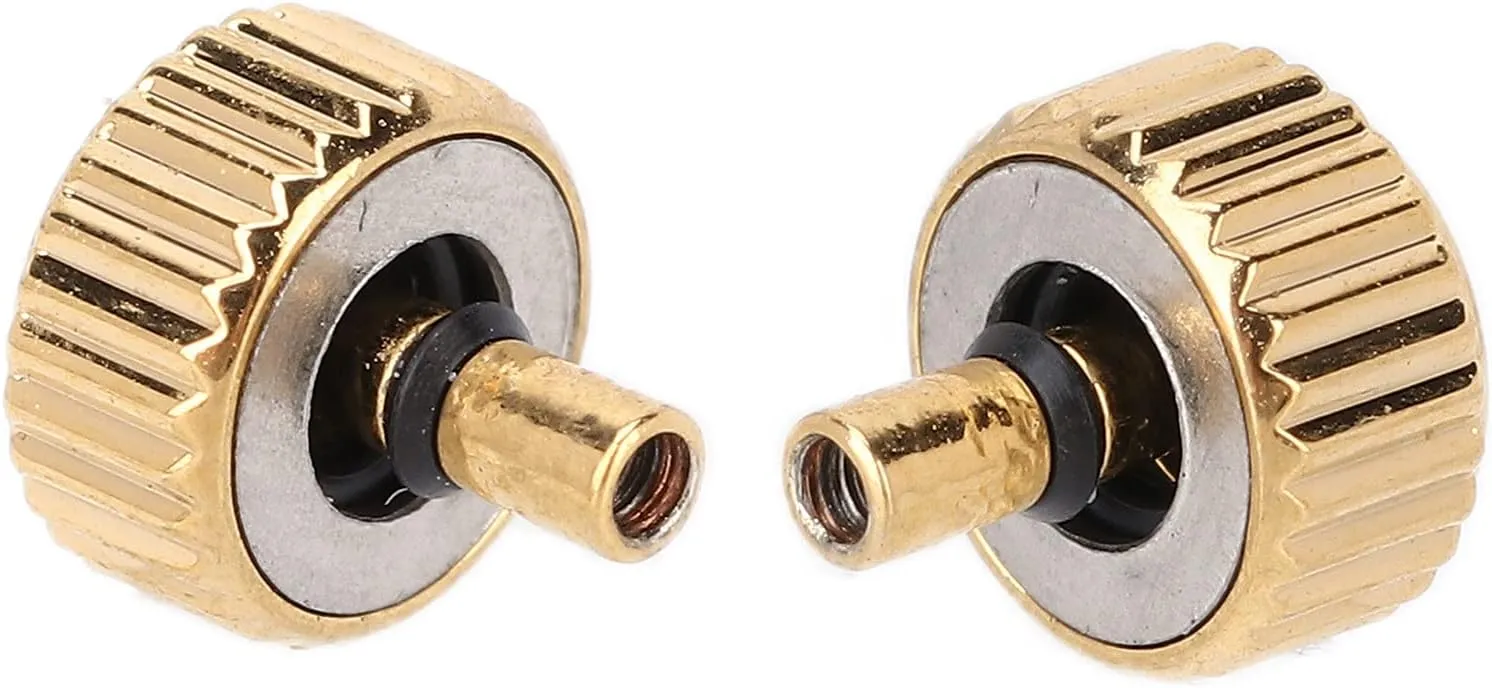 and Sturdy Replacement Watch Heads, Easy to Install and moth exotic volcanism incoming Practical 5pcs Golden Steel Watch Crowns, Spare Parts for Quartz Mechanical Watches, Lightweight 