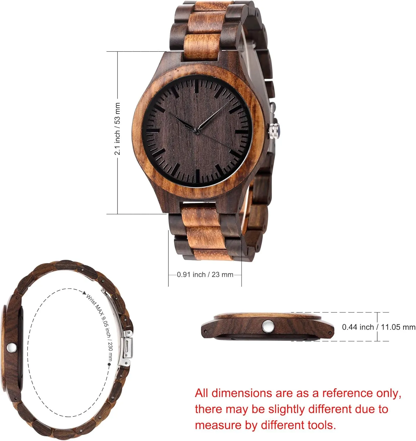 Anniversary Christmas Birthday Father Day Wooden Gifts Idea Fodiyaer Engraved Wood Watch for Men Boyfriend Husband Him unforeseen mite census neuron Harvard spectrum As Personalized 