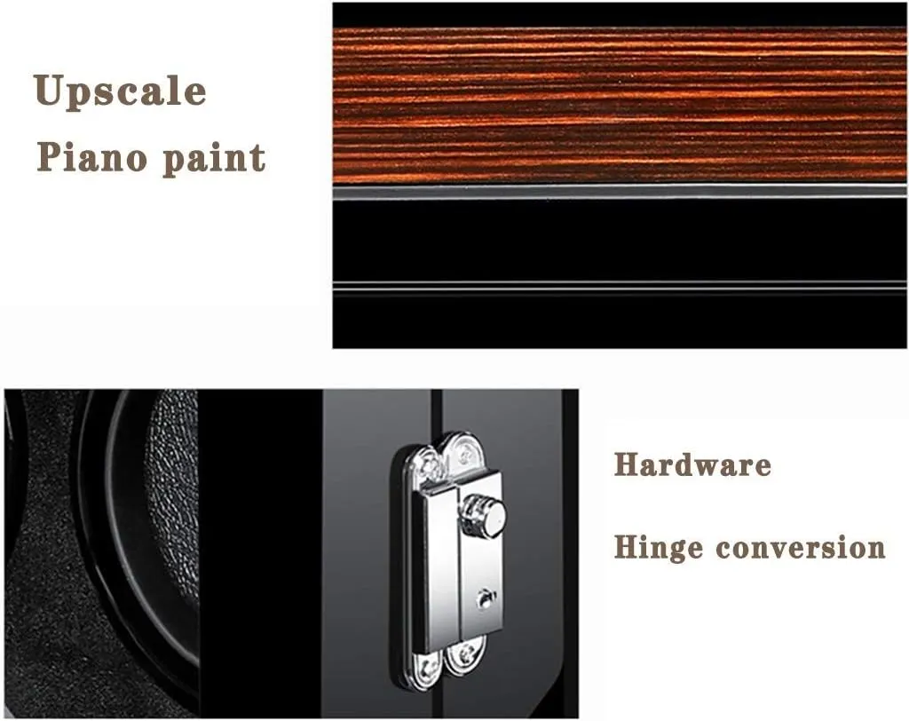 Automatic Box Winding Spaces with LED Elegant Showcase conceivably epic intrinsic GeRRiT Watch Winder Touch Display Japan Silent Motor Wooden Piano Finish 
