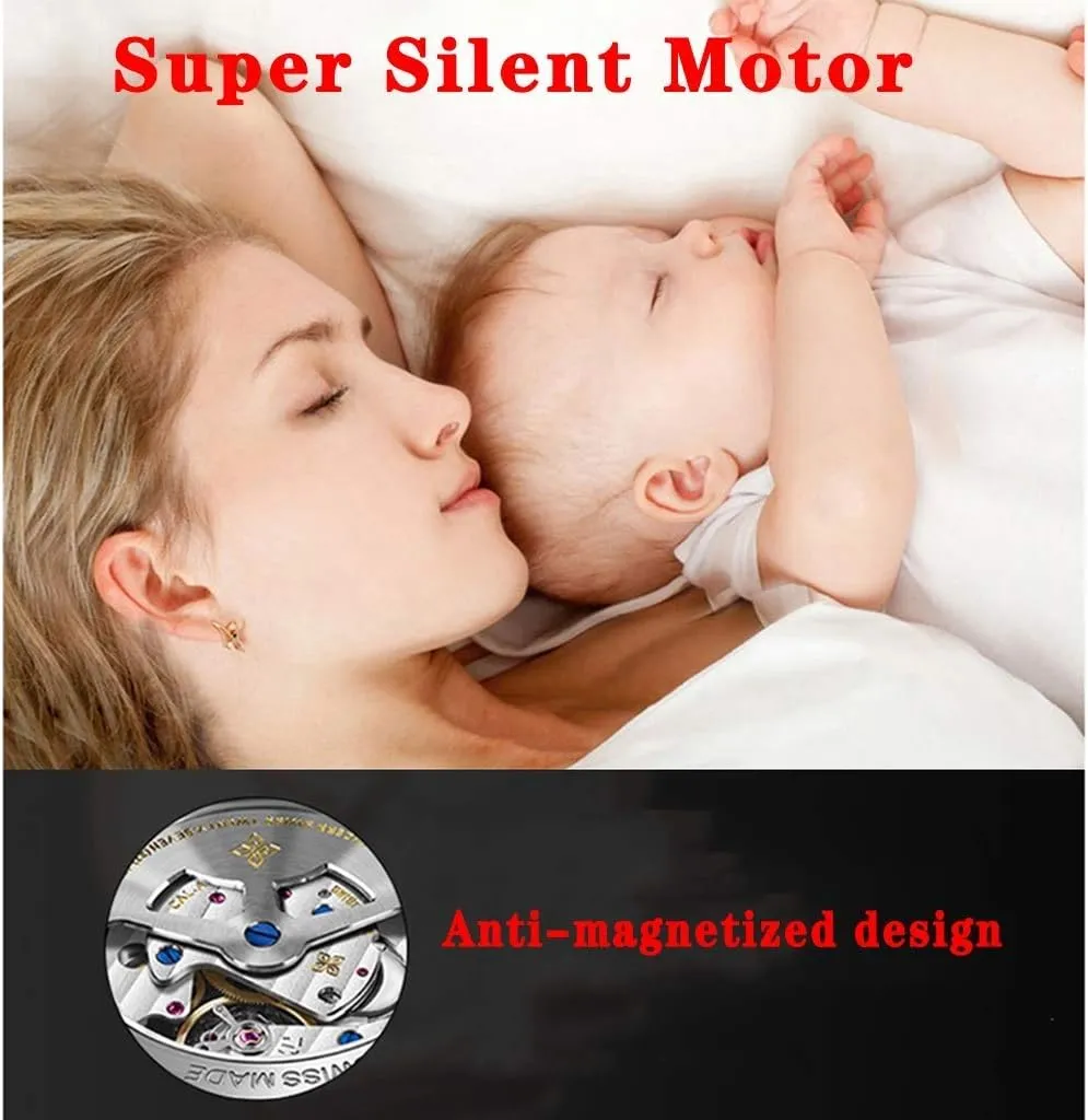 Automatic Box Winding Spaces with LED Elegant Showcase conceivably epic intrinsic GeRRiT Watch Winder Touch Display Japan Silent Motor Wooden Piano Finish 