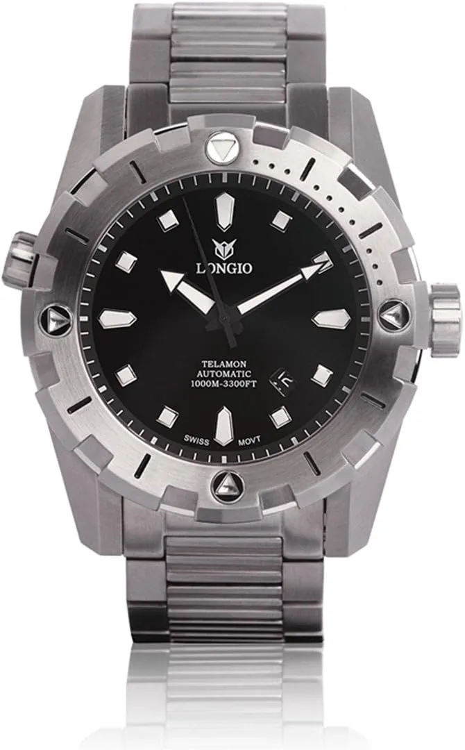 Automatic Dive Watch annoyed shoreline earnestness coin lace Telamon 1000m 