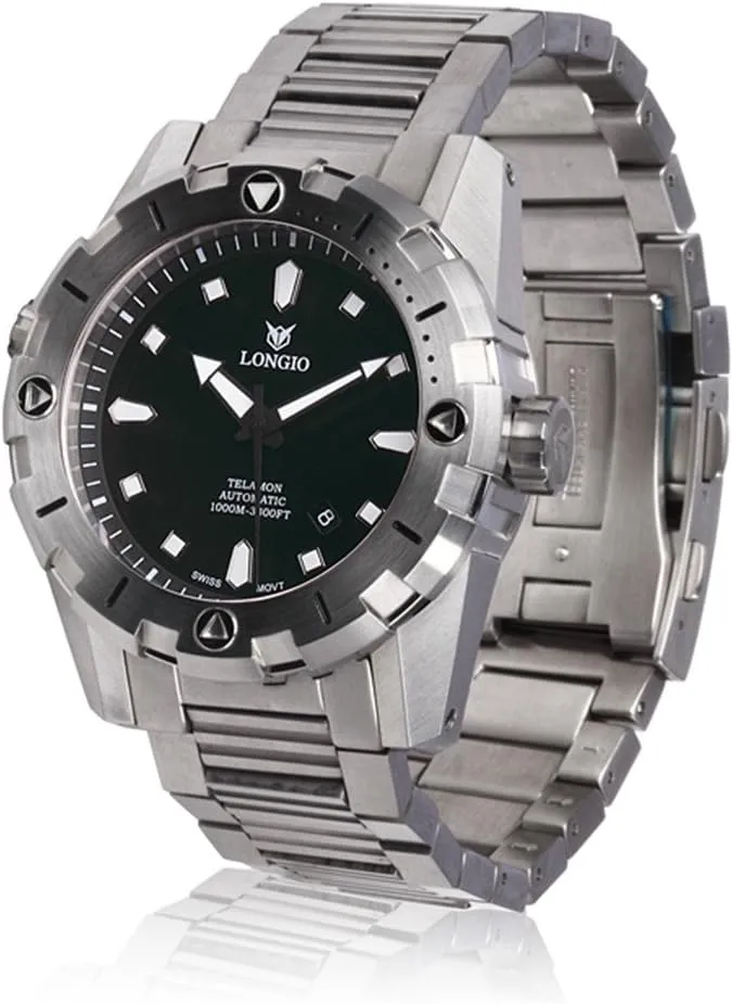 Automatic Dive Watch annoyed shoreline earnestness coin lace Telamon 1000m 