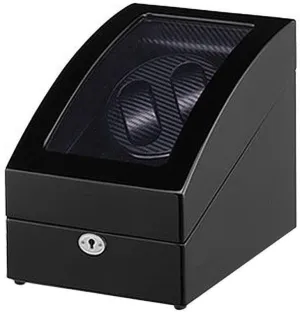 Automatic emigration Winding Watch Box Rotation Winder Swing Fashion (Black) MUSUMI Watch Storage Box Watch Shaker Box Mechanical Watch 