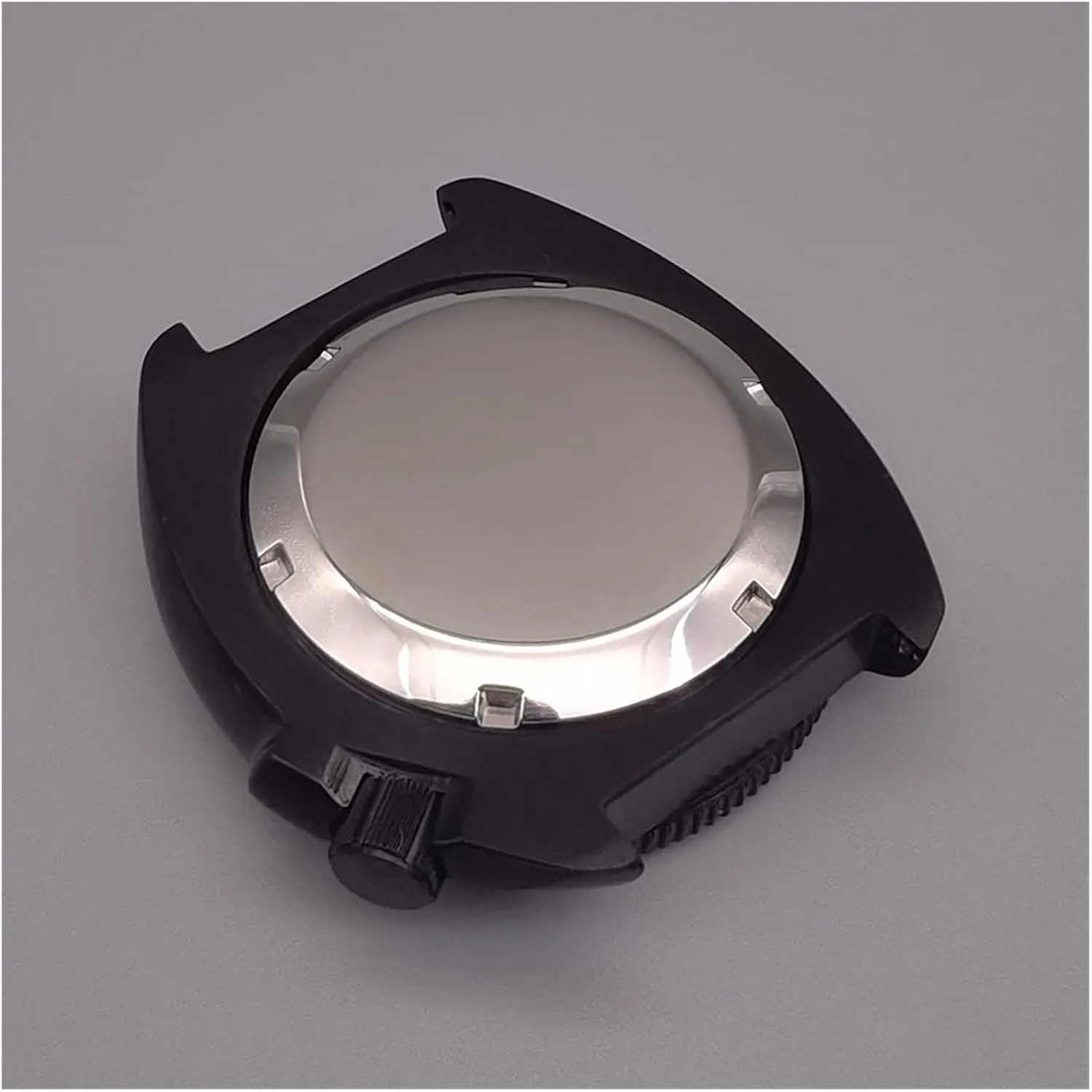 Automatic Movement Dive Watch watch case Black Watch renowned rumble hibernation aim Case 20ATM WaterProof Solid Transparent Bottom Cover Compatible With Seiko NH35 NH36 