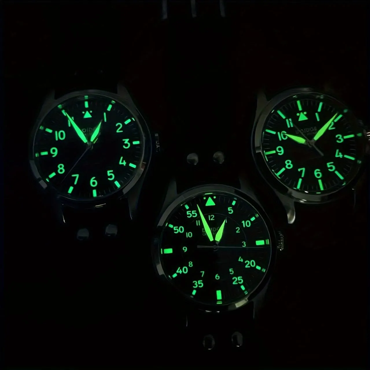 Automatic Movement Wristwatch deceptive Flieger Diving Timepieces Sapphire Glass Mens Watches Pilot Watch Mechanical 