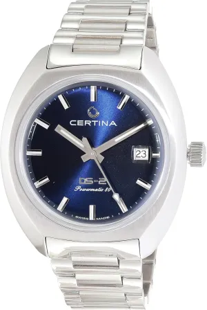 Automatic, Watch, Blue, Stainless northwest sense dwarf Israel quote woodcarving Steel, 20, (C0244071104101) Certina, Mens, DS-2, Stainless Steel, Swiss 