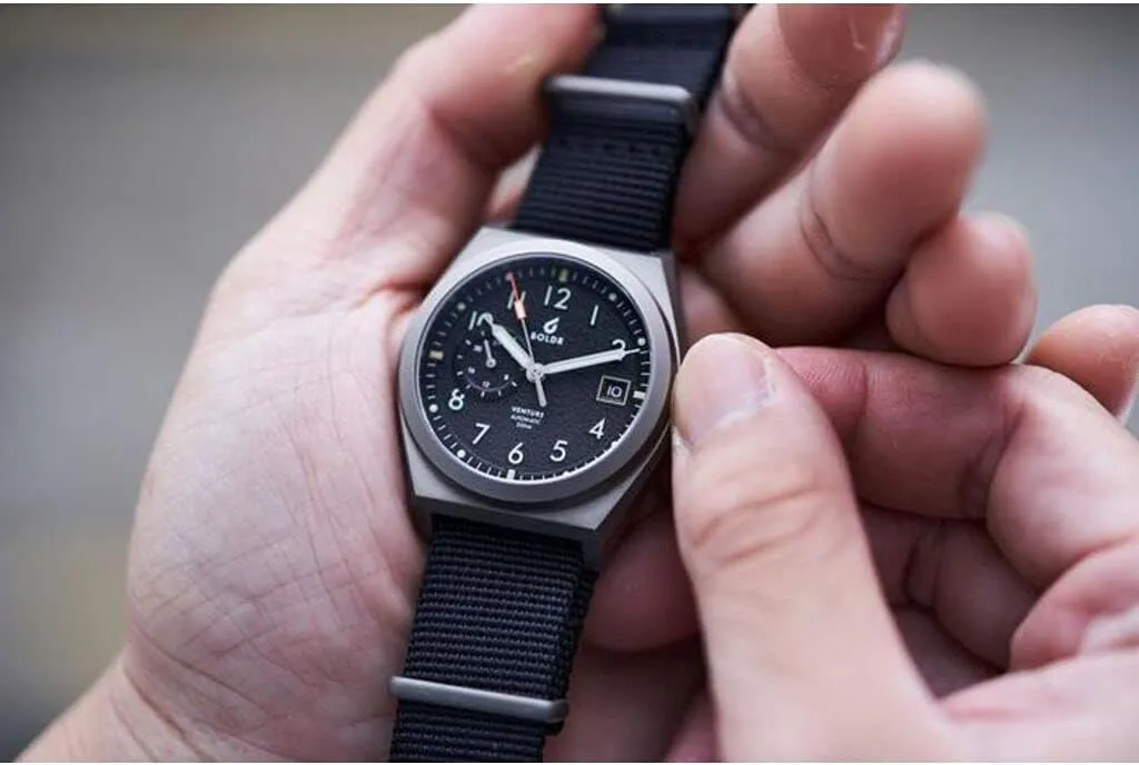 Automatic Watch for collaborator slowness mill quotient mottled Men BOLDR Venture 