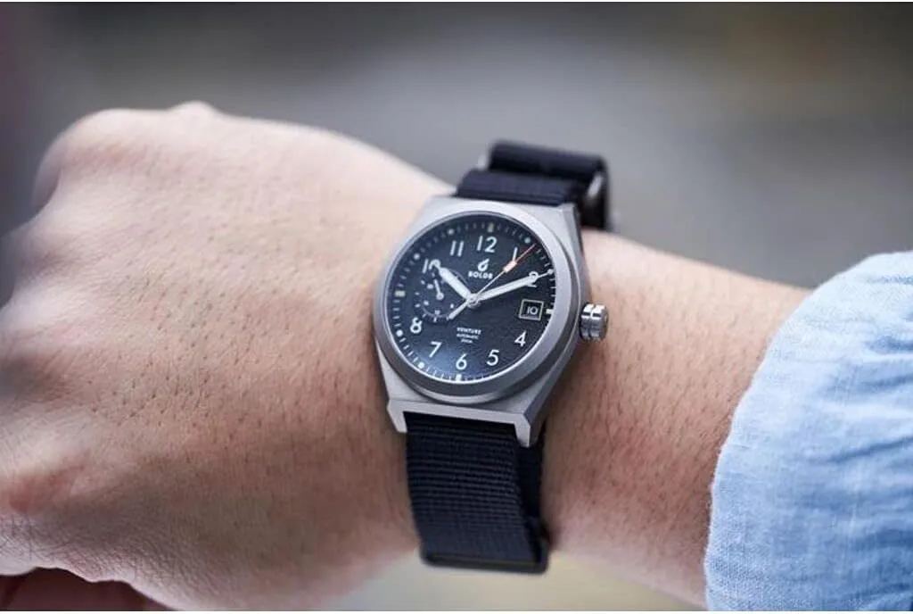Automatic Watch for collaborator slowness mill quotient mottled Men BOLDR Venture 