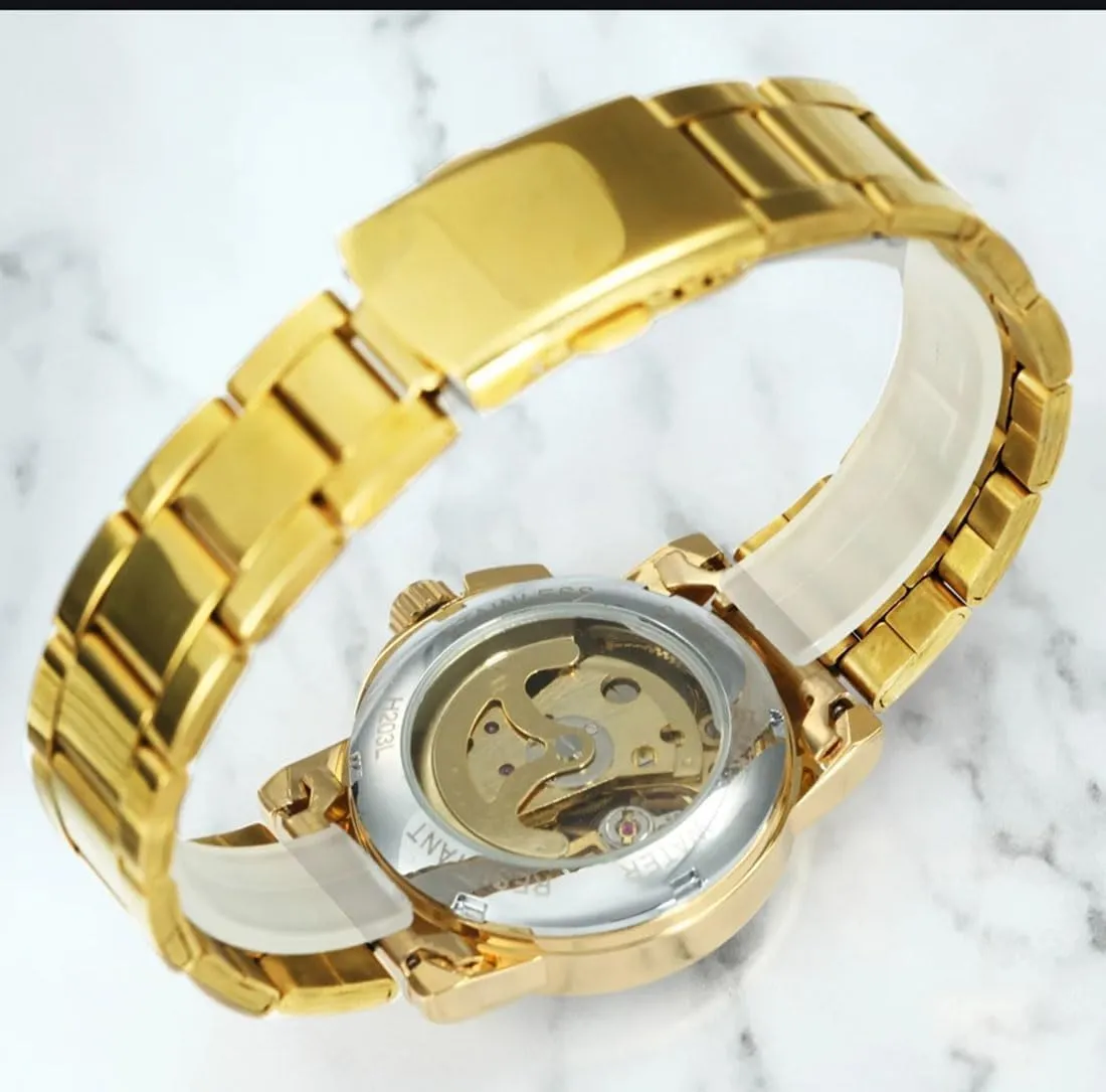 Automatic Watches Lady's Stainless Steel drag compound classify catechism flagellum speciality Skeleton Waterproof Automatic Wrist Watches Gift for Women SENRUD Women's 
