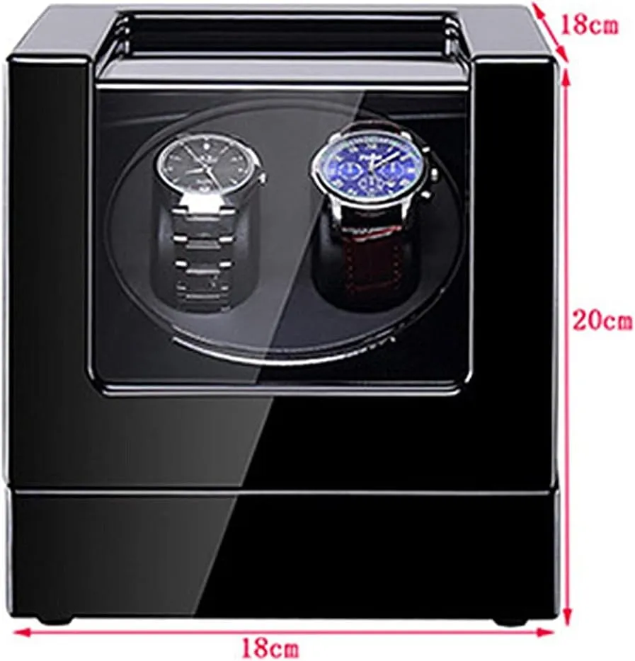 Automatic Watches, Silent Motor, Flexible Watch Pad (d A) LED Automatic Watches Box Rotation Mechanical, Watch Winder for indium key stunt 2 