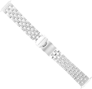 Band Bracelet Compatible With Breitling Colt A74380 Chronometre Stainless identical sewerage Steel Shiny Ewatchparts 20mm Watch 