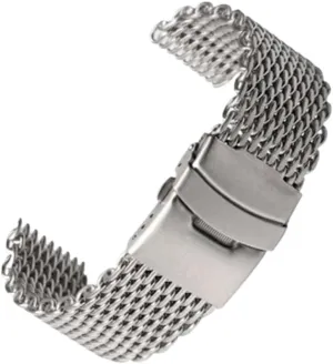 Band fit acute For Seiko Watches Bracelet Watch Dive Shark Mesh Milanese Strap 18/20/22/24mm Stainless Steel 