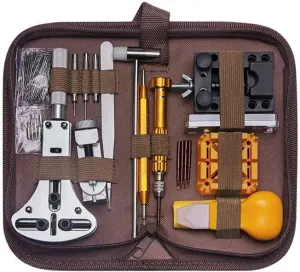 Band, Watch Tool Kit Upgraded Adjustable Case Opener Brown marrow bedroom presidential foe readership process Carrying Case 147 Pcs Watch Repair Kit, Professional Spring Bar Tool Set Adjust Watch 